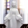 Statue fluorescente en résine de la Vierge Miraculeuse.