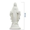 Statue fluorescente en résine de la Vierge Miraculeuse.