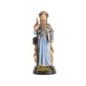 Statue de saint Jacques de Compostelle en résine peinte à la main – H. 16 cm. Statue de saint Jacques de Compostelle en résine peinte à la main – H. 16 cm.