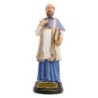 Statue de saint François de Sales en résine peinte à la main – H 20 cm......