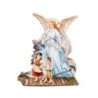Magnet ou support a poser en bois image collée forme silhouette H. 7 cm, plusieurs saints.