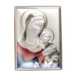 Support en bois à suspendre ou à poser H. 11 x 8 cm sujet plaque laminée argentée et colorée, plusieurs modèles.