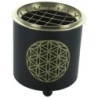 Brûle-encens, H 9,5 cm, Ø 8 cm. Plusieurs motifs. Livré en boîte individuelle.