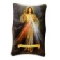 Cadre en bois a suspendre ou a poser H. 11 x 7 cm avec image collee, plusieurs saints.