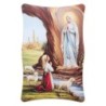 Cadre en bois a suspendre ou a poser H. 11 x 7 cm avec image, plusieurs saints.
