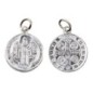Medaille en aluminium de saint Benoit Ø 1.6 cm. LOT DE 100