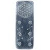 Brule encens pour batonnets en steatite decore fleur de vie Longueur 20 x7.5 cm. Livre en boite individuelle.