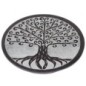 Brûle-encens pour bâtonnets en stéatite Arbre de Vie Racine, Ø 9,8 cm. Livré en boîte individuelle.