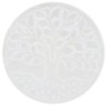Brûle-encens pour bâtonnets en sélénite Arbre de Vie Racine, Ø 9,8 cm. Livré en boîte individuelle.