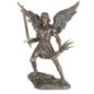 Statue de l’archange Remiel en bronze à froid, hauteur 28 cm.
