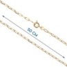 Chaine en plaque or maille forcat ovale limee, fermoir rond a ressort..
