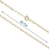 Chaine en plaque or maille forcat ovale limee, fermoir rond a ressort..