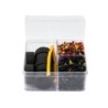 Le coffret la route de l encens comprend du charbon 27 mm, 1 pince plus encens roi mages et pontifical 25g de chaque.
