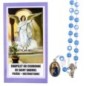 Chapelet de dévotion de saint Gabriel avec notice explicative, livre en sachet individuel..