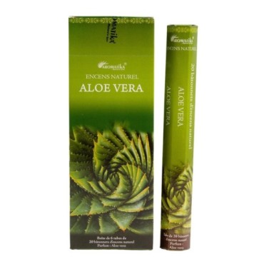 Boîte de 6 tubes Aromatika, 20 bâtonnets d'encens Massala naturels (20 g).