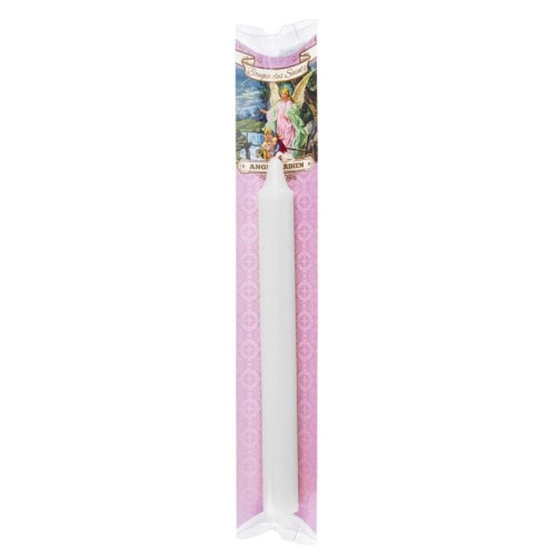 Bougie des saints en couleur + priere et pochette.
