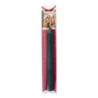 Bougie des saints en couleur + priere et pochette.