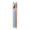 Bougie des saints en couleur + priere et pochette.