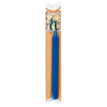 Bougie des saints en couleur + priere et pochette.