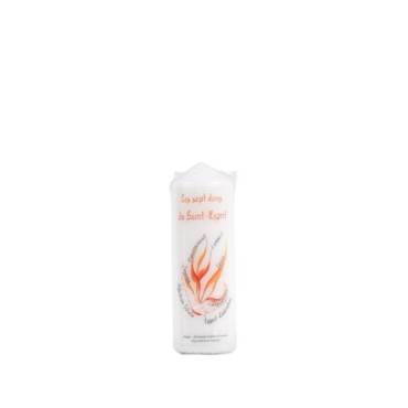Bougie de confirmation blanche les 7 dons du saint Esprit. Plusieurs tailles..