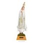 Statue resine de Notre-Dame de Fatima manteau a paillettes, Plusieurs tailles..