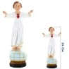 Statue du Divin Enfant en couleur, en fibre de verre, pour intérieur et extérieur – Plusieurs tailles