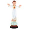 Statue du Divin Enfant en couleur, en fibre de verre, pour intérieur et extérieur – Plusieurs tailles