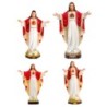 Statue du Christ Rédempteur en couleur, en fibre de verre, pour intérieur et extérieur – Plusieurs tailles disponibles...