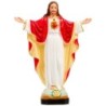 Statue du Christ Rédempteur en couleur, en fibre de verre, pour intérieur et extérieur – Plusieurs tailles disponibles...