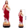 Statue Sacré-Cœur de Jésus en résine ou fibre, colorée, pour intérieur/extérieur. Plusieurs tailles disponibles...