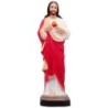 Statue Sacré-Cœur de Jésus en résine ou fibre, colorée, pour intérieur/extérieur. Plusieurs tailles disponibles...