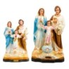 Statue Sainte Famille en fibre de verre, en couleur, pour intérieur/extérieur. Disponible en plusieurs tailles...