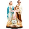 Statue Sainte Famille en fibre de verre, en couleur, pour intérieur/extérieur. Disponible en plusieurs tailles...