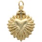 Pendentif de L'Ex-Voto doré supérieur, Ø 2.1 cm.