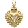 Pendentif de L'Ex-Voto doré supérieur, Ø 2.1 cm.