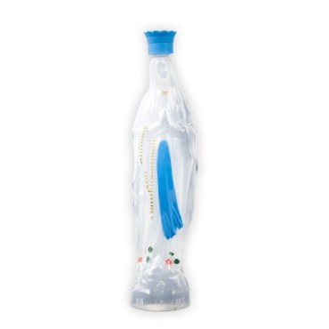 Gourde plastique de Notre Dame de Lourdes décorée, plusieurs tailles...