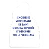 Magnet enfantin en résine souple, H. 8 cm, plusieurs saints disponibles