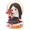 Magnet enfantin en résine souple, H. 8 cm, plusieurs saints disponibles