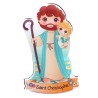Magnet enfantin en résine souple, H. 8 cm, plusieurs saints disponibles