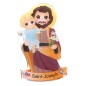 Magnet enfantin en résine souple, H. 8 cm, plusieurs saints disponibles