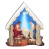 Magnet enfantin en résine souple, H. 8 cm, plusieurs saints disponibles