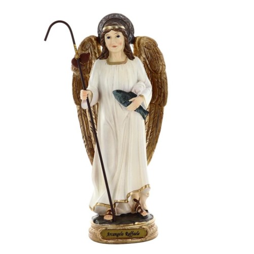 Statue en resine polychrome peinte a la main taille de 16 a 24 cm - Plusieurs Saints..