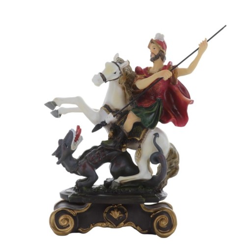Statue en resine polychrome peinte a la main taille de 16 a 24 cm - Plusieurs Saints..
