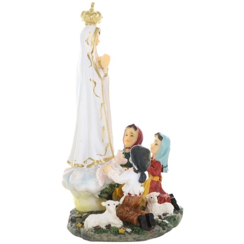 Statue en resine polychrome peinte a la main taille de 16 a 24 cm - Plusieurs Saints..