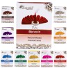 Boîte de 12 paquets de 10 cônes d'encens Aromatika Massala 100% naturel (17 grammes) avec brûleur..