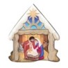 Magnet enfantin en résine souple, H. 8 cm, plusieurs saints disponibles