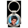 Porte-clés en métal couleur argenté de forme ronde Ø 3.8 cm. Livré en boite cadeaux. Existe avec différents Saints