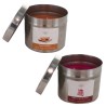 Bougie parfumee de differents parfums dans une boite de 150 gr duree environ 30 heures.