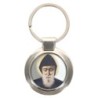 Porte-clés en métal couleur argenté de forme ronde Ø 3.8 cm. Livré en boite cadeaux. Existe avec différents Saints