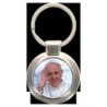 Porte-clés en métal couleur argenté de forme ronde Ø 3.8 cm. Livré en boite cadeaux. Existe avec différents Saints